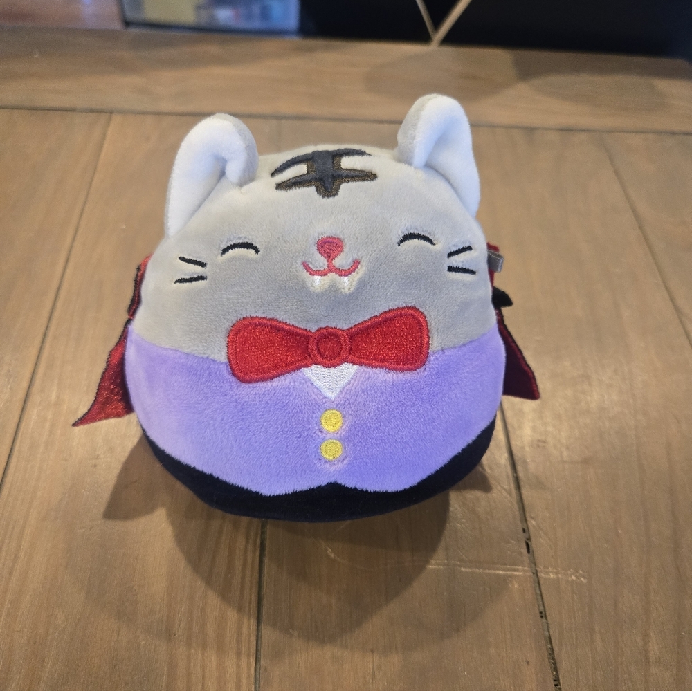 Halloween Vampire Cat Squishmallow Plush - Small